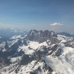 Flugwegposition um 13:39:48: Aufgenommen in der Nähe von Gemeinde Ramsau am Dachstein, 8972, Österreich in 3219 Meter